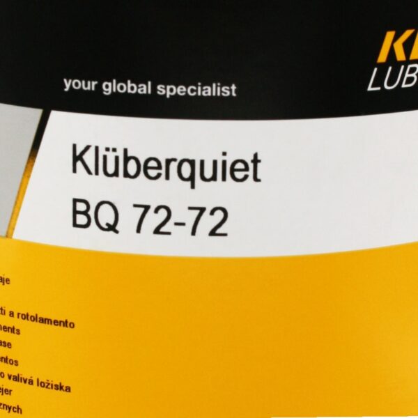 Klüberquiet BQ 72-72 Low-noise rolling bearing grease 1kg