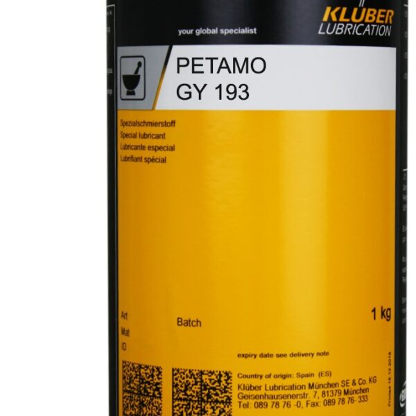 Klüber PETAMO GY 193 Long-term and high-temperature grease 1kg