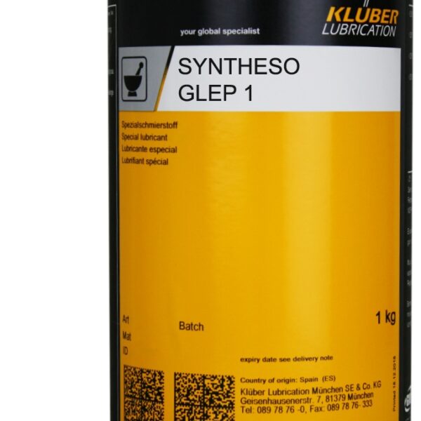 Klüber SYNTHESO GLEP 1 Special lubricating grease with EP additive 1kg