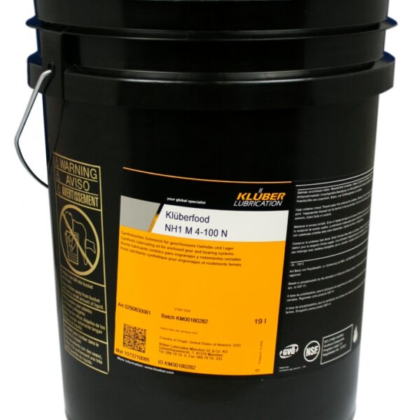 Klüberfood NH1 M 4-100 Fully synthetic high-performance oil 19L