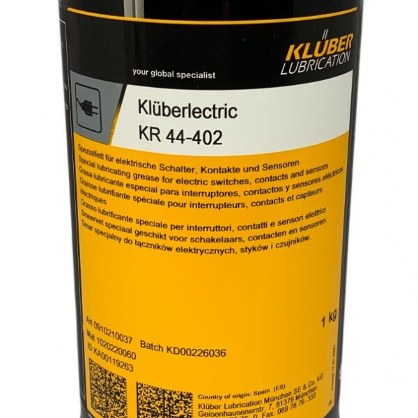 Klüberlectric KR 44-402 Special grease for electrical switches 1kg