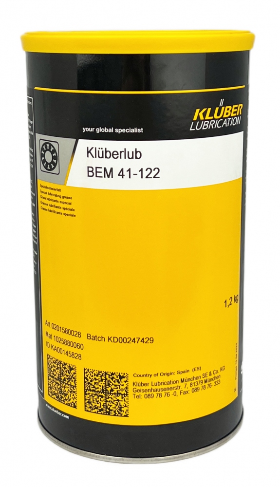Klüberlub BEM 41-122 Special grease for oscillating movements 1.2kg