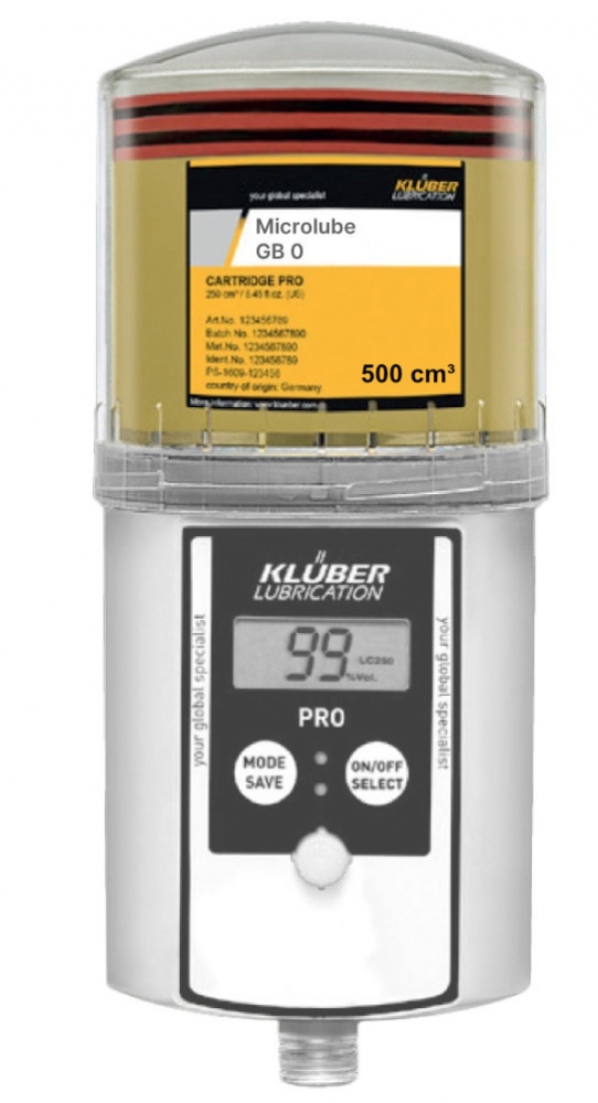 Klübermatic PRO with Microlube GB 0 Universal lubricant 500ccm