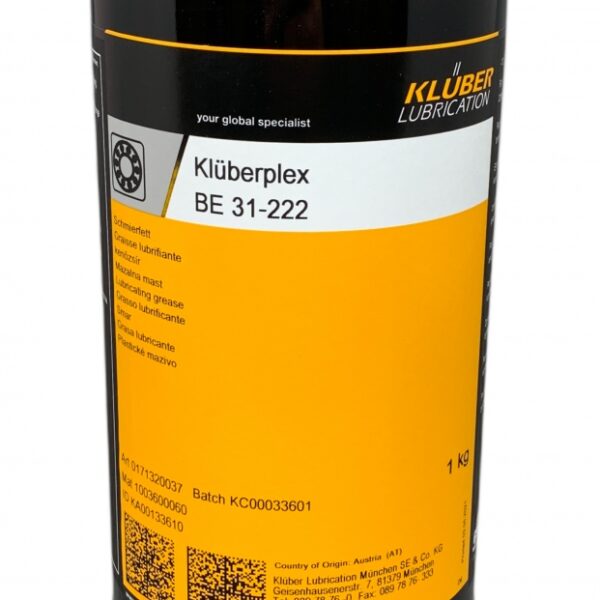Klüberplex BE 31-222 Lubricant for extreme requirements 1kg tin