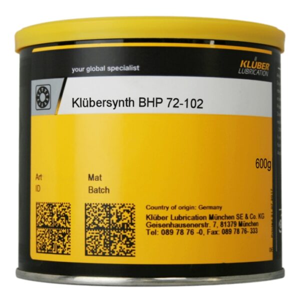 Klübersynth BHP 72-102 High temperature grease 600g