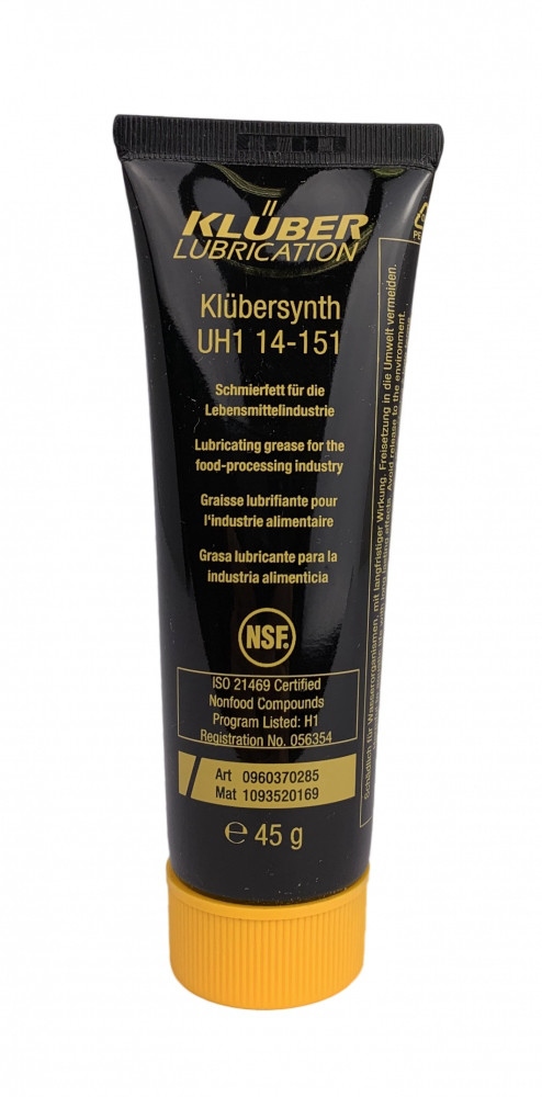 Klübersynth UH1 14-151 Lubricating grease for food industry 45g