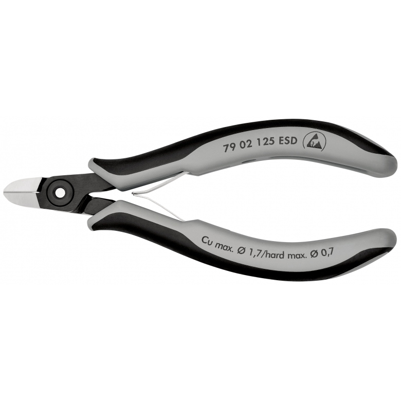 Knipex 7902125ESD Precision Electronics Side Cutter 125mm