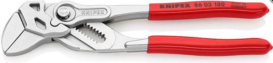 Knipex 8603180 Plier wrench with smooth jaws 180mm
