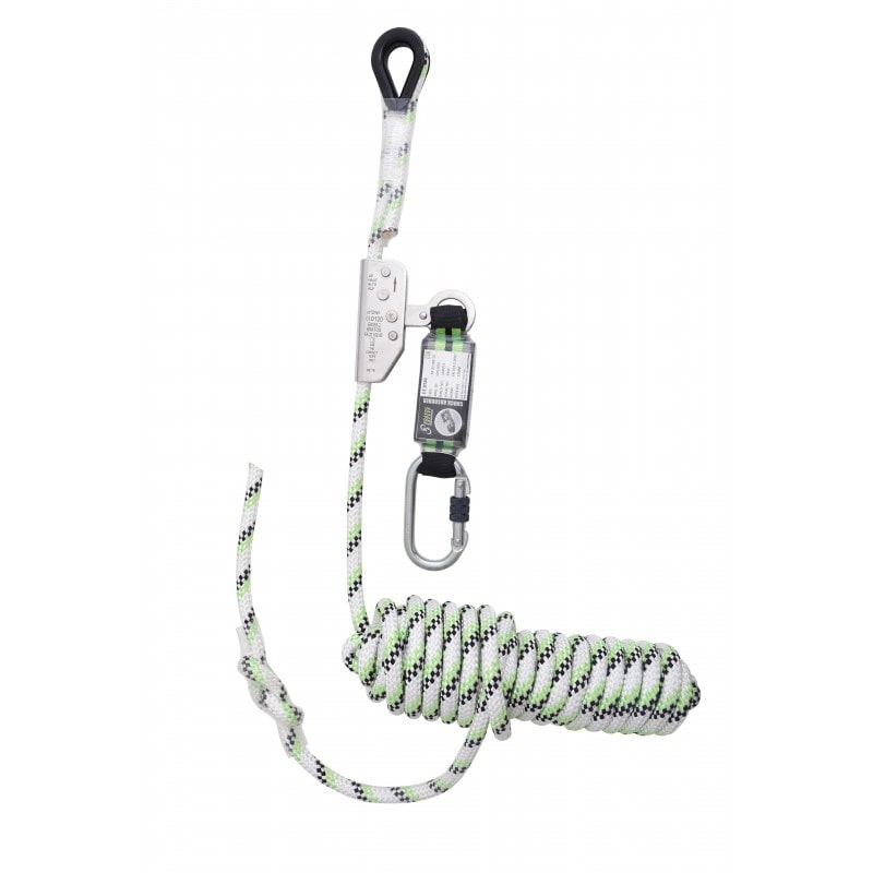 Kratos FA2010220 Guided Type Fall Arrester on kernmantle rope 20 mtr