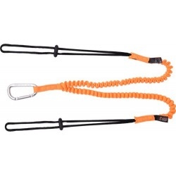 Kratos TS9000102 Forked stretch lanyard for connecting tools 1,30m