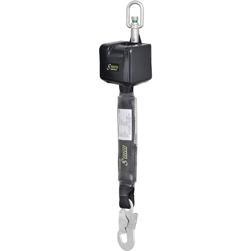 Kratos FA2030102 Retractable Fall Arrester with webbing lanyard