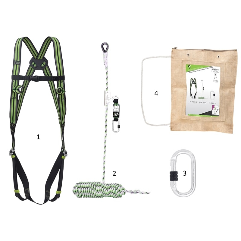 Kratos FA8010400 Fall protection roofing kit EN 353/361/362