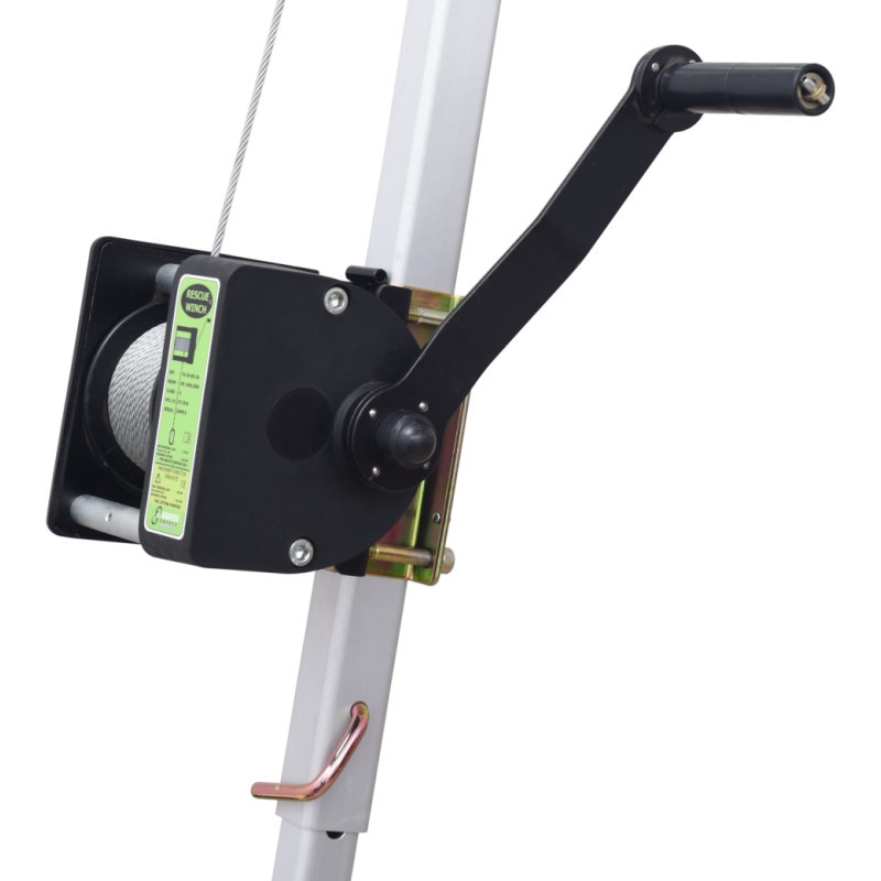 Kratos FA6000320 Aluminium tripod 10 feet max height EN795 type B