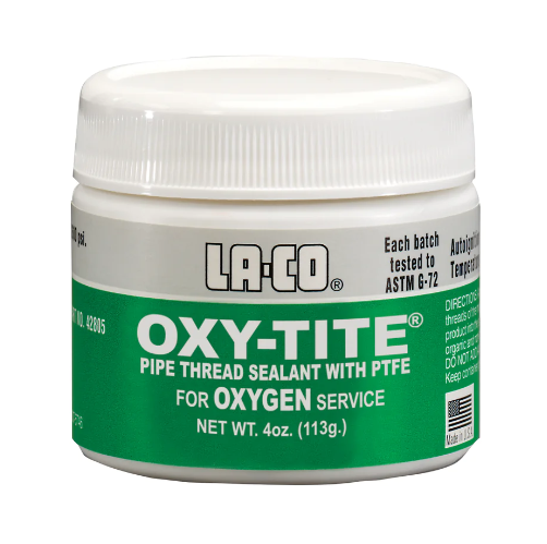 Laco Oxytite PTFE thread sealant for oxygen services 113g