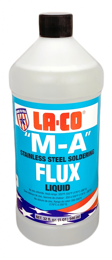 Laco M-A Stainless steel soldering FLUX LIQUID bottle 946ml