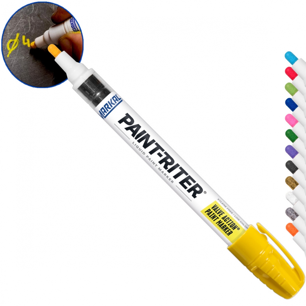 Markal valve action® low halogens paint marker 2-4mm