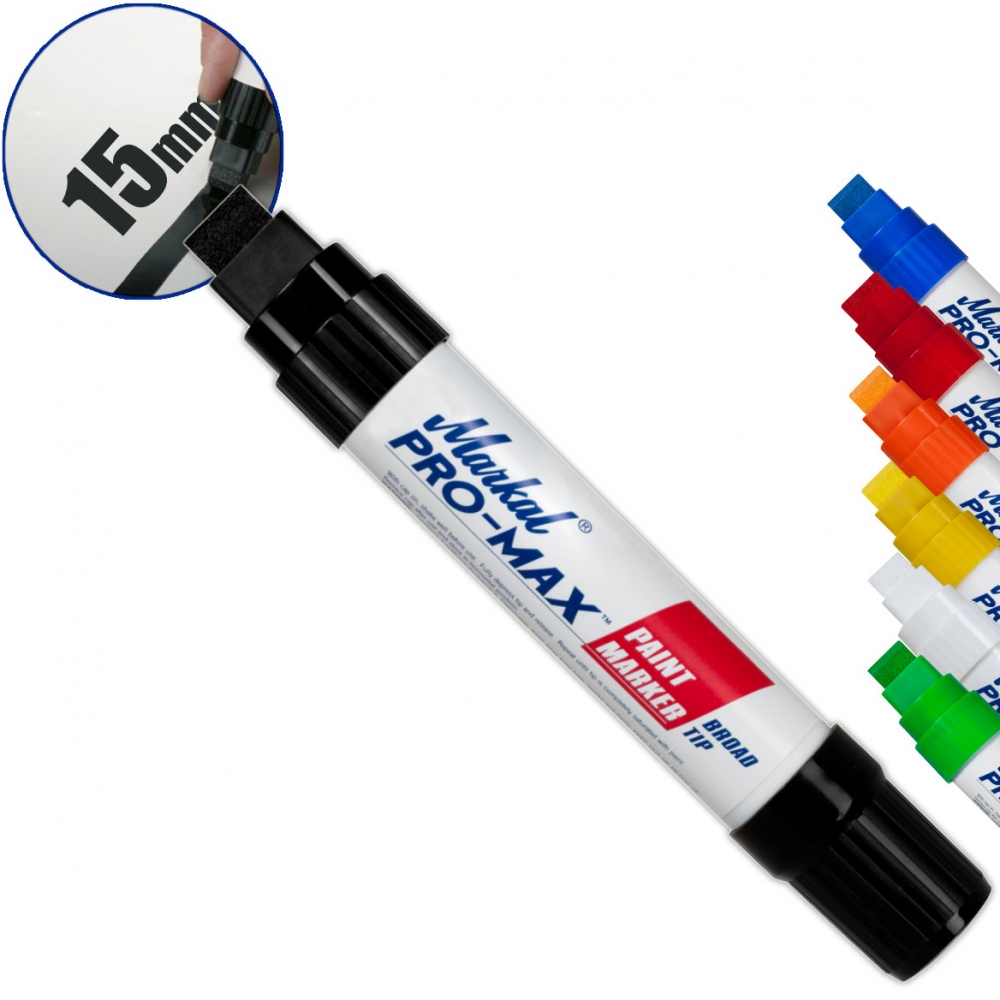 MARKAL Pro-Max extra-large valve paint marker 5-15 mm