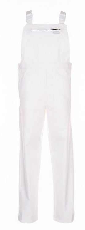 Planam BW270/1532 Work dungarees 100% cotton white XS-3XL