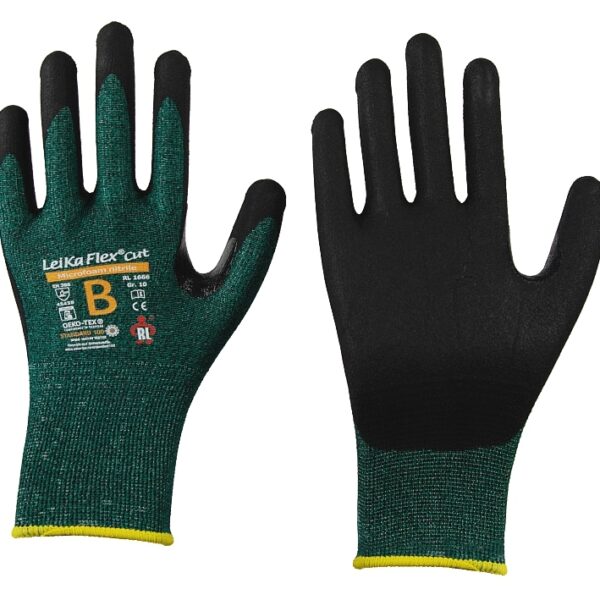 Leikaflex® Cut 1666 nitrile protective gloves cut Level 3