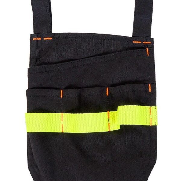 Leikatex 105746 BLACK LINE Tool belt for workwear trousers black