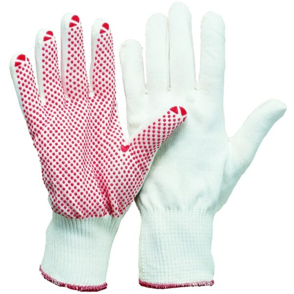 Solidstar 1400 Protective gloves with vinyl dots - 8-11