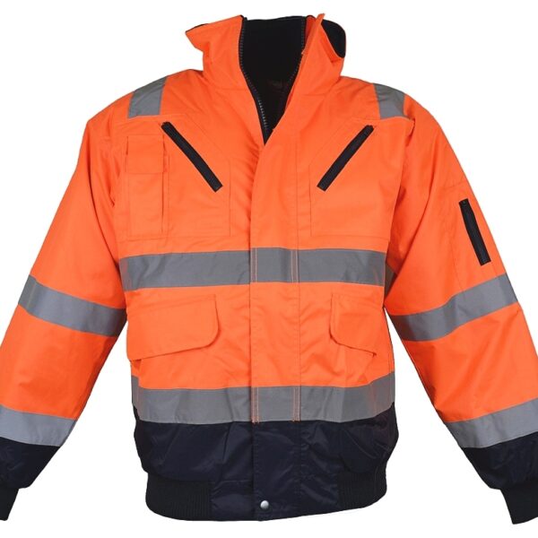 Hi Vis Bomber Jacket & Vest bottom navy orange, LeiKaTex 480720