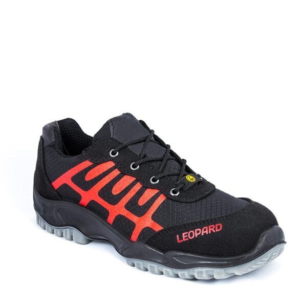 Leopard E0437 Safety shoes sporty and light S1 ESD