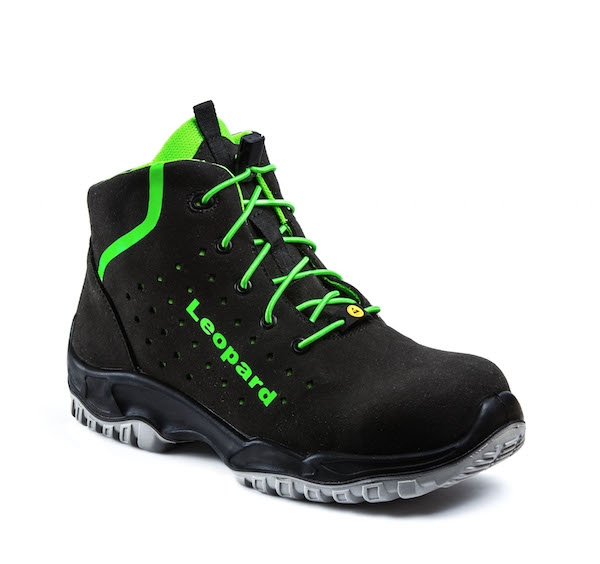 Leopard E0649 Safety Ankle Boots sporty and light S1 ESD