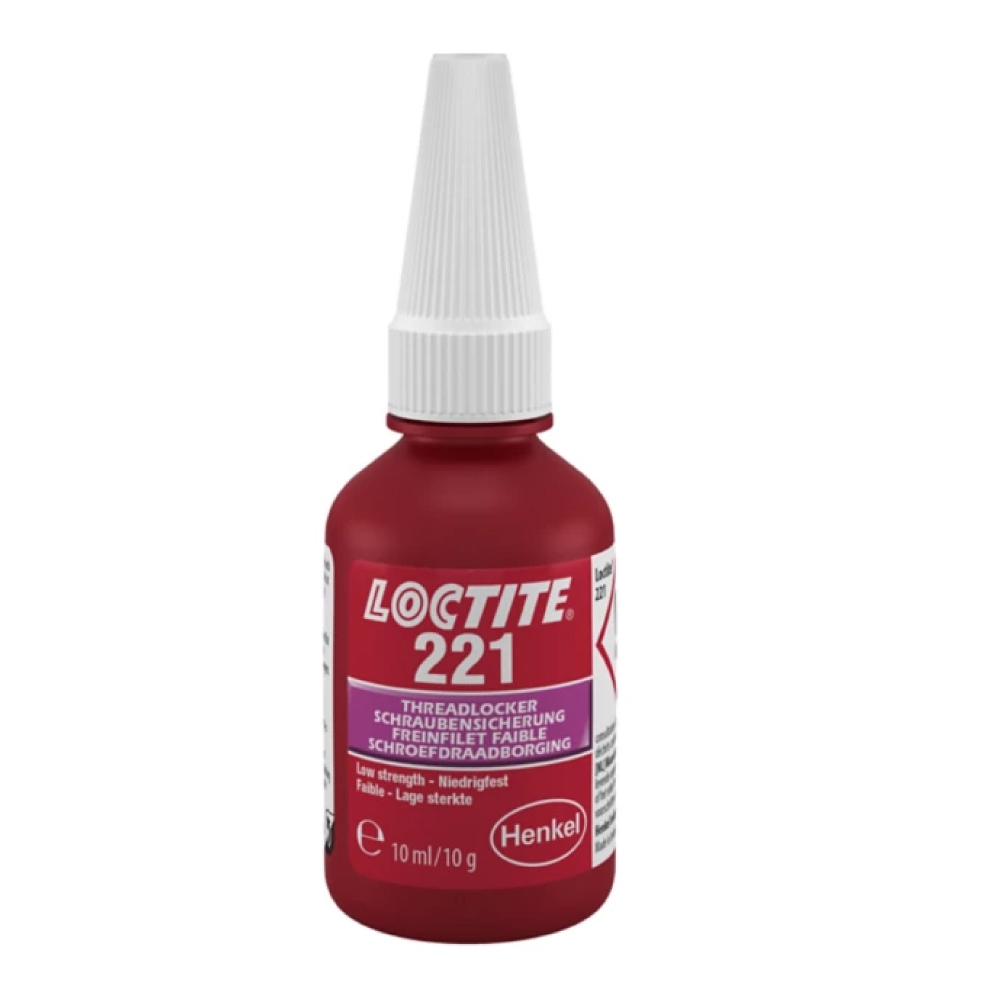 Loctite 221 Threadlocker for small screws low strength purple 10 ml