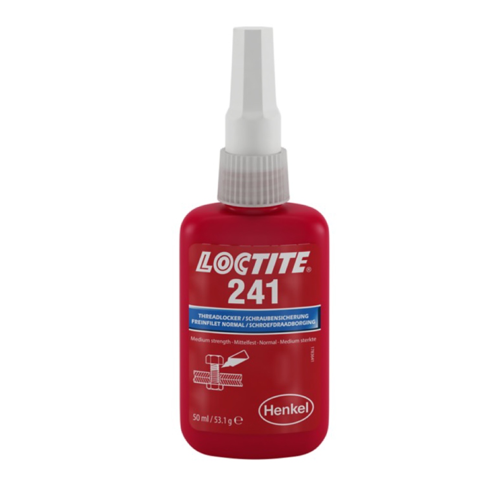 Loctite 241 Threadlocker low viscosity medium strength blue 50 ml