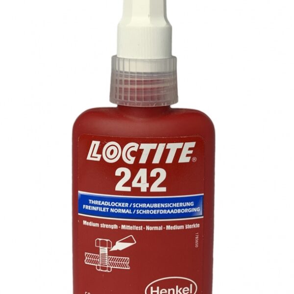 Loctite 242 Threadlocker medium strength blue 50ml
