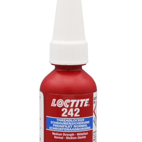 Loctite 242 Threadlocker medium strength blue 10ml