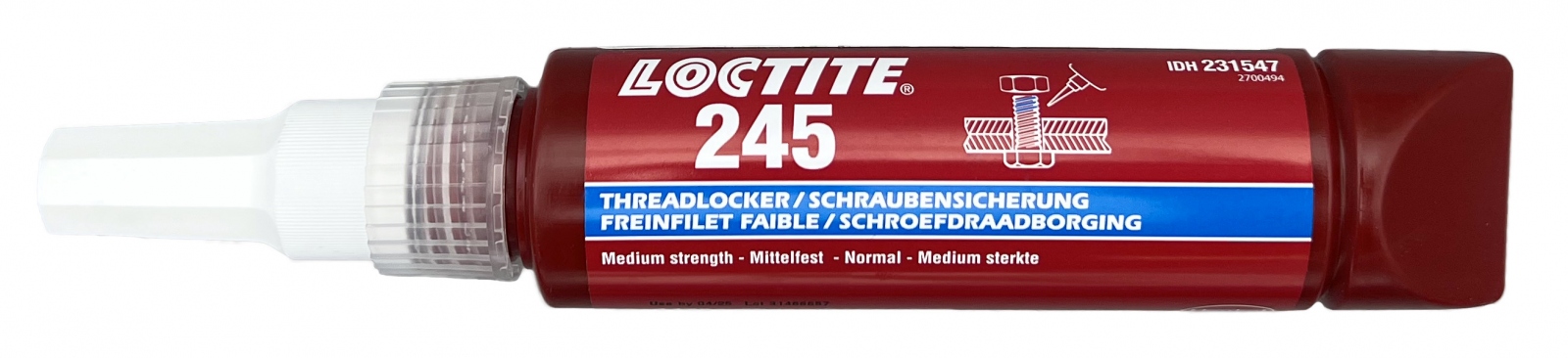 Loctite 245 Threadlocker for large screws medium strength blue 50 ml