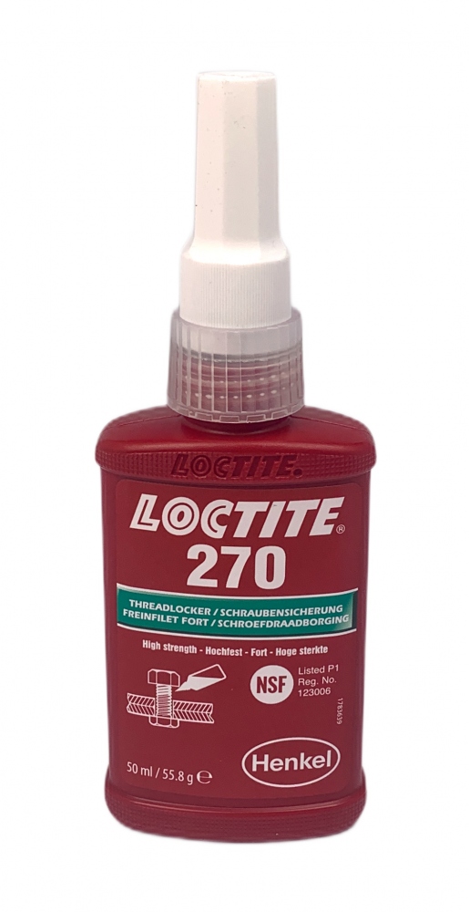 Loctite 270 Threadlocker high strength green 50ml