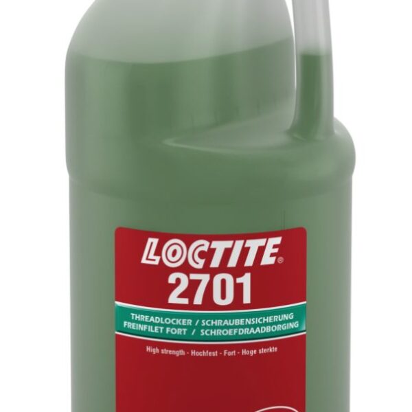 Loctite 2701 Threadlocker for chromated screws high strength 1 l