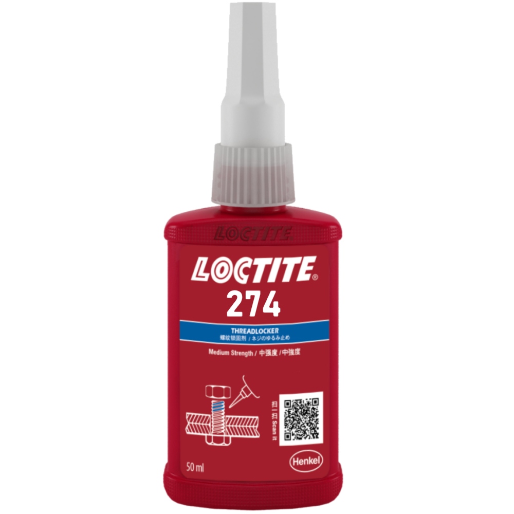 Loctite 274 Threadlocker low viscosity medium strength blue 50ml