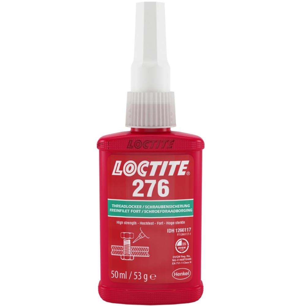 Loctite 276 Threadlocker for nickel surfaces high strength green 50ml