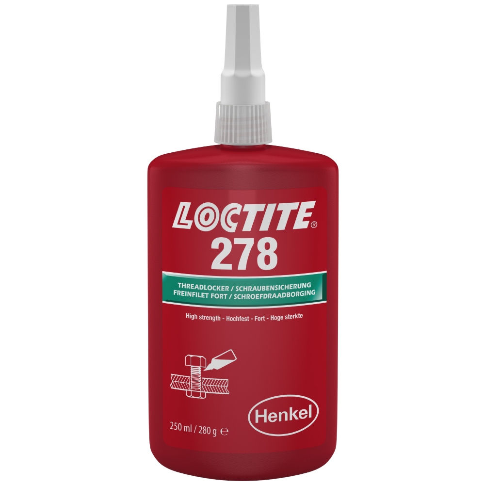 Loctite 278 Threadlocker high strength green 250ml bottle