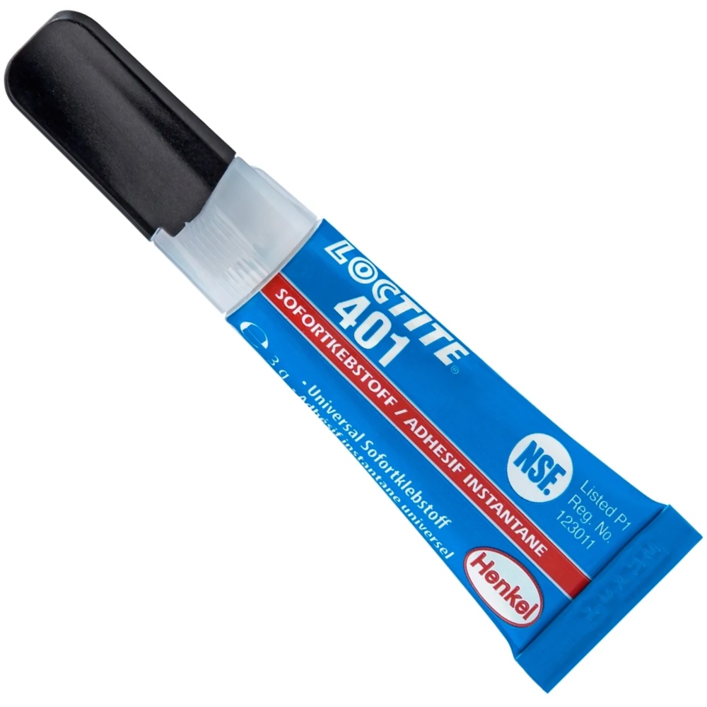 Loctite 401 Instant adhesive super glue for all surfaces 3g tube