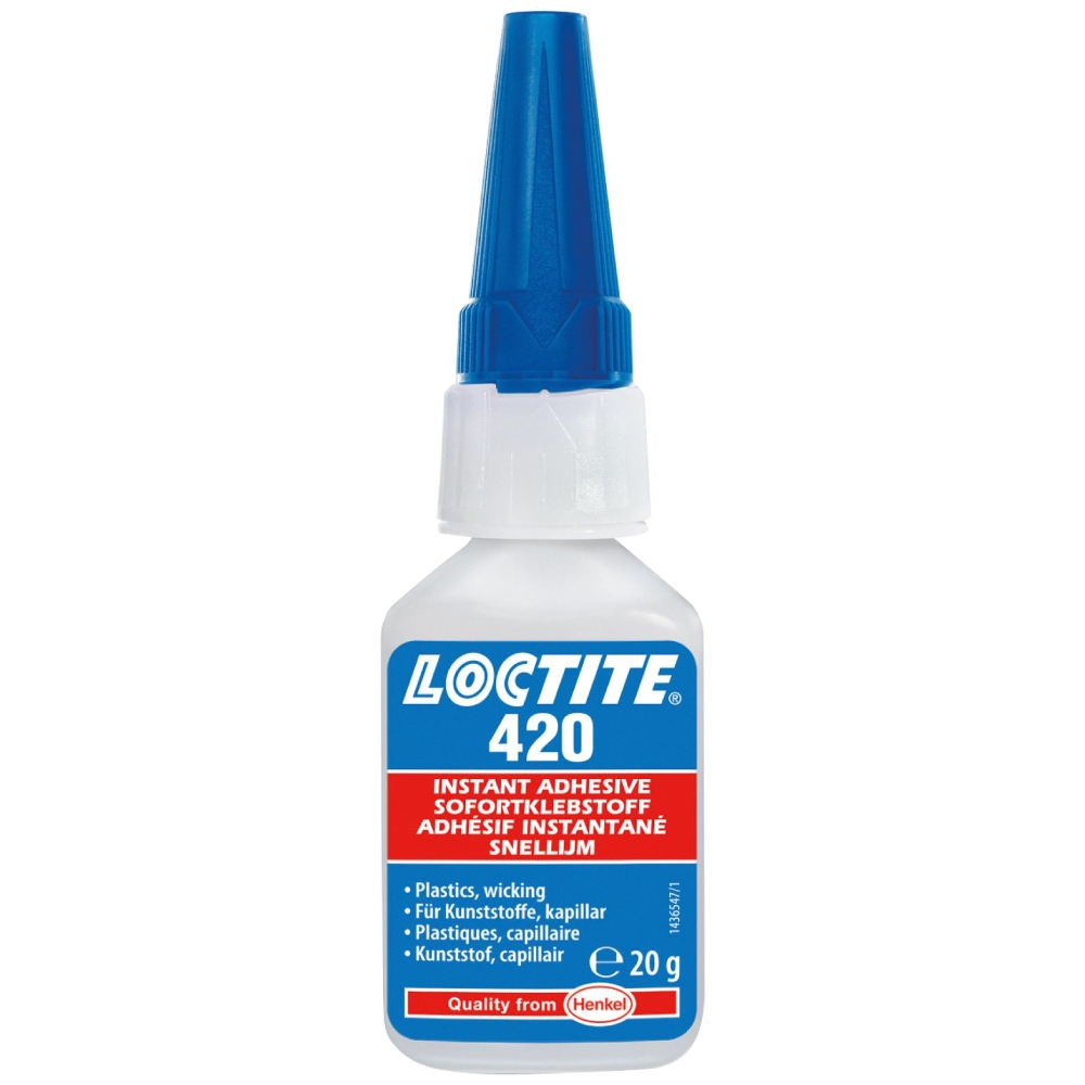 Loctite 420 Universal instant capillary adhesive clear 20g bottle