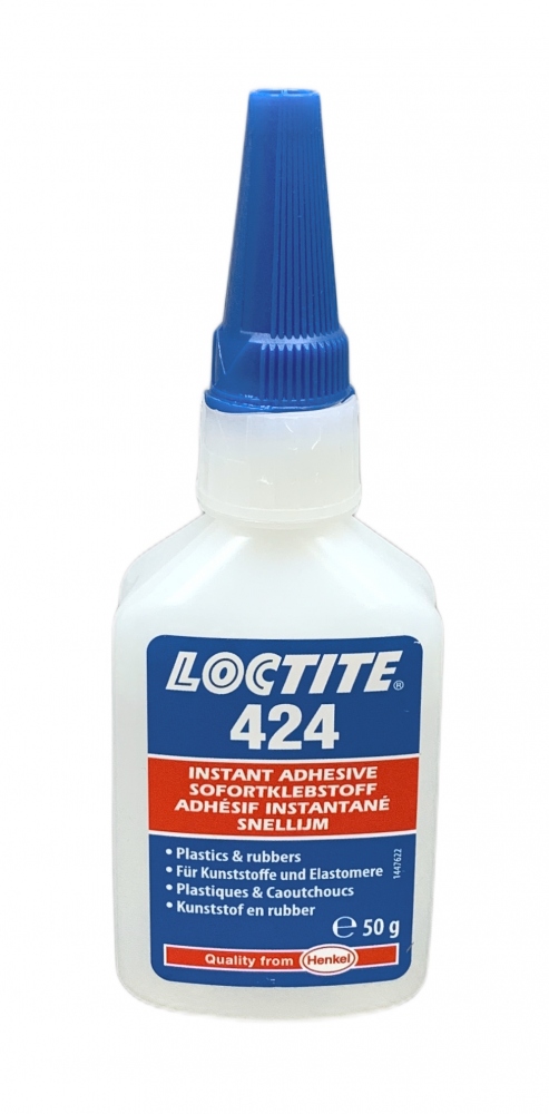 Loctite 424 Cyanoacrylate ethyl-based instant glue 50g bottle