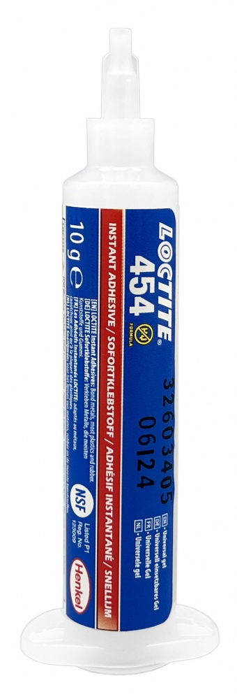 Loctite 454 Universal instant adhesive non-drip gel clear 10g