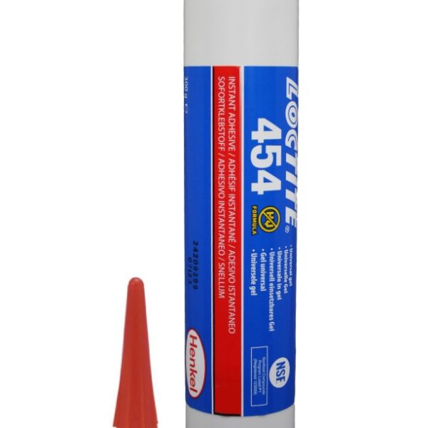 Loctite 454 Universal instant adhesive non-drip gel 300g cartridge