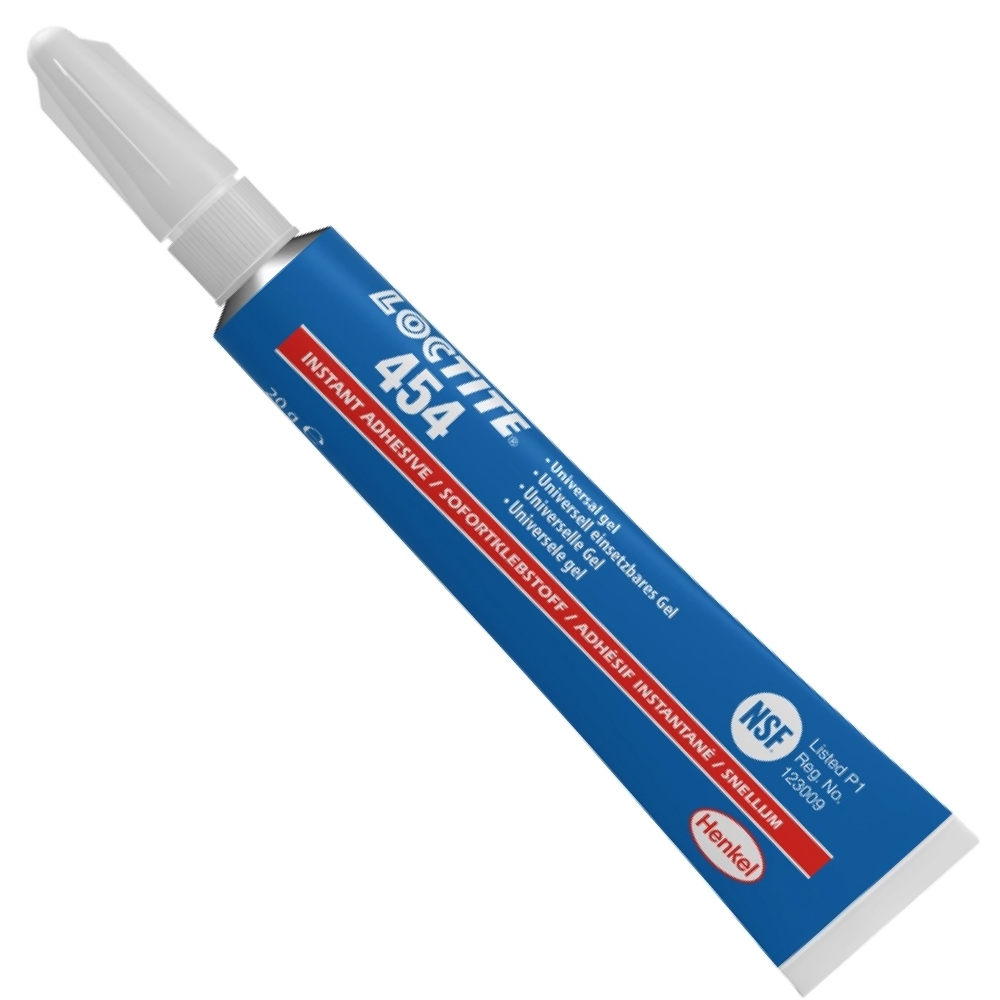 Loctite 454 Universal instant adhesive non-drip gel clear 20g tube