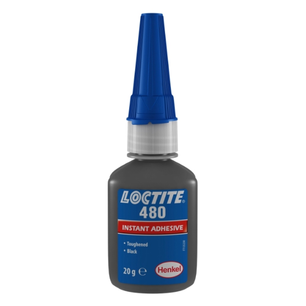 Loctite 480 Toughened instant adhesive black 20g