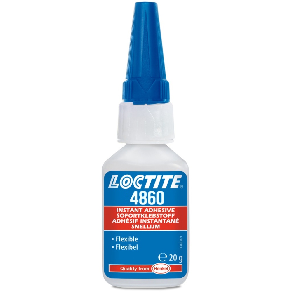 Loctite 4860 High viscosity bendable instant adhesive clear 20g bottle