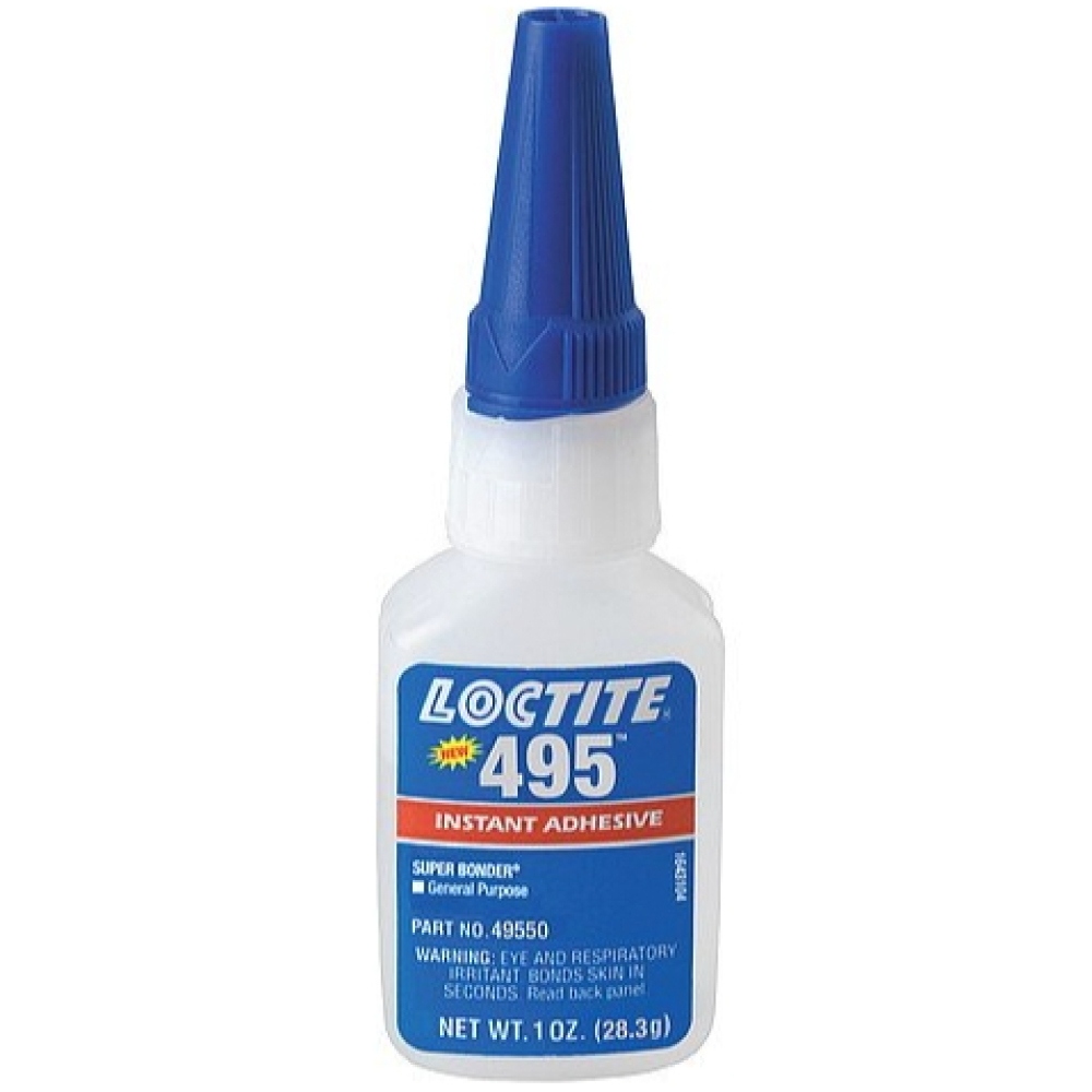 Loctite 495 cyanoacrylate instant adhesive clear 20g