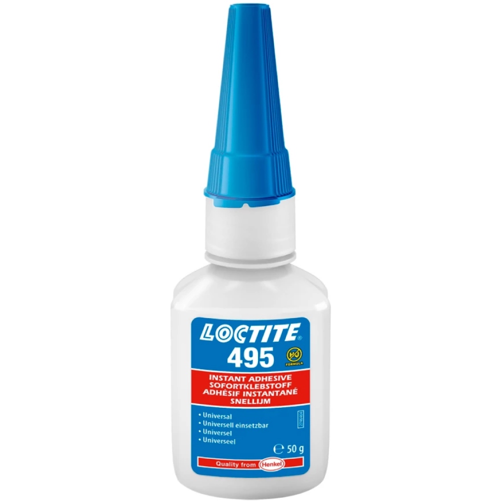 Loctite 495 Universal fast bonding instant adhesive clear 50g bottle