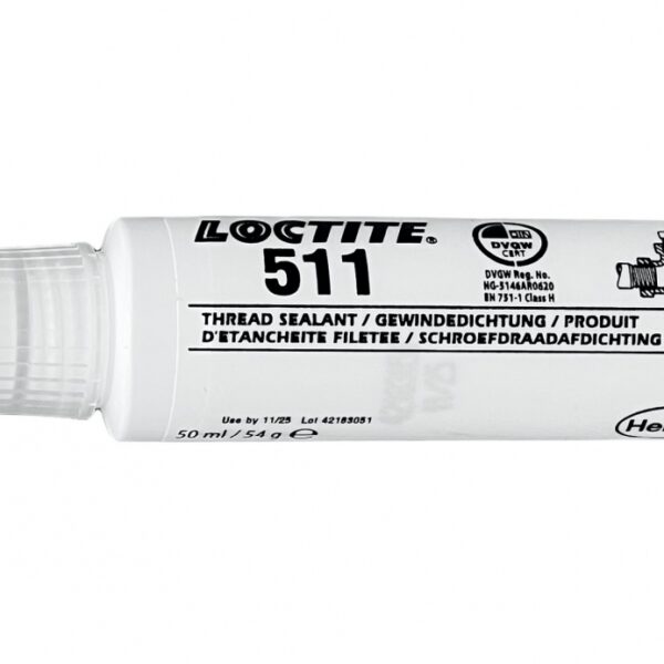 Loctite 511 Pipe Thread Sealant low strength white 50ml tube