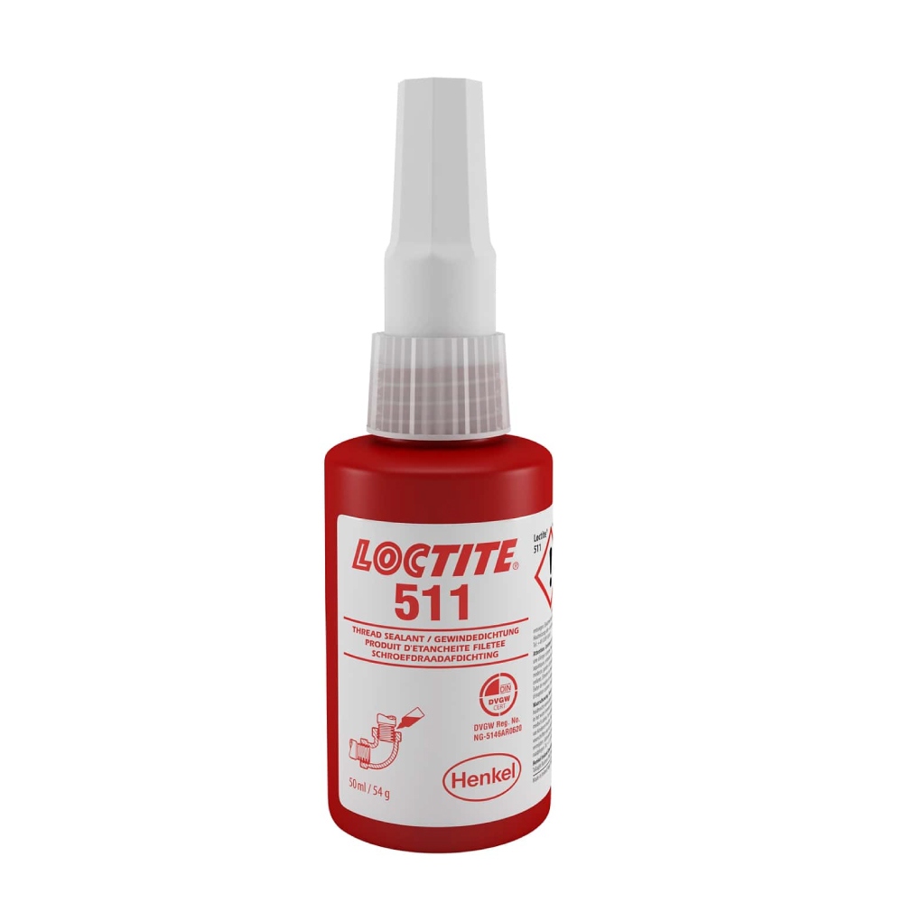 Loctite 511 Pipe Thread Sealant low strength white 50ml